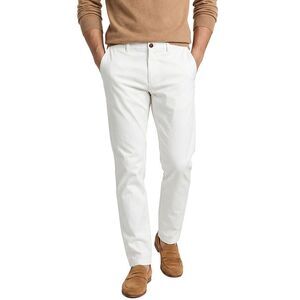 Theory Mens Zane Chino Pant, White